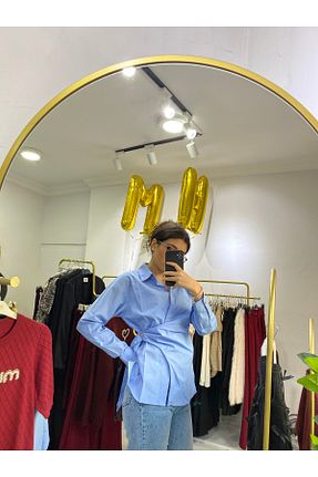 پیراهن آبی زنانه اسلیم Hm boutique - کد 896989301