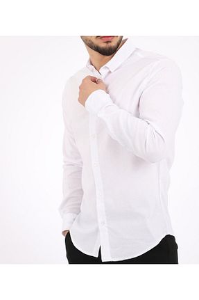 پیراهن سفید مردانه اسلیم فیت ATİLLA ÖZER - کد 896981368