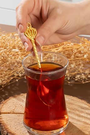 قاشق و چنگال و کارد نارنجی 6 نفره Porsima - کد 896938180