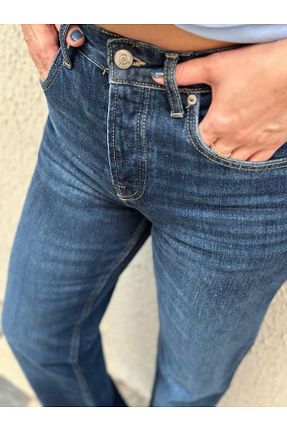 شلوار سرمه ای زنانه پنبه ای Seda Aslan Butik - کد 776487311