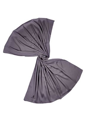 شال طوسی زنانه Poly Twill mim eşarp - کد 897026961