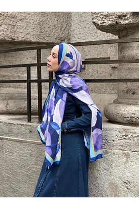 شال آبی زنانه Modakaşmir - کد 897024877