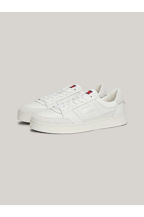 کفش اسنیکر نباتی مردانه بند دار Tommy Hilfiger - کد 897030097
