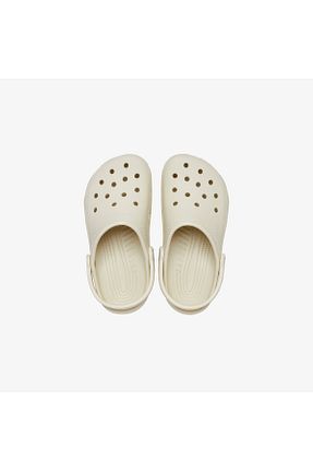دمپائی اسپرت بژ بچه گانه چرم مصنوعی Crocs - کد 391789109
