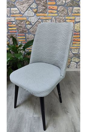 کاور صندلی طوسی جاکار COVER TEKSTİL - کد 897066005