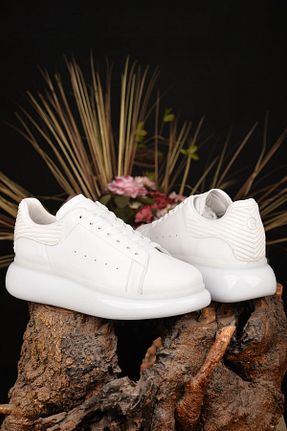 کفش اسنیکر سفید مردانه چرم اصل Pierre Cardin - کد 897049657