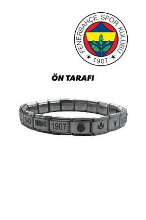 دستبند استیل (فولاد) طوسی مردانه استیل ضد زنگ JEWELRY - کد 896632436