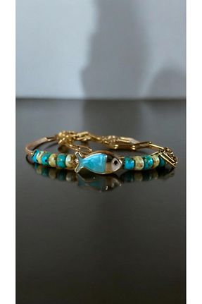 دستبند جواهر رنگی زنانه منجق Bensei Takı Dükkanı - کد 882633387