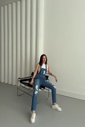 سرهمی آبی زنانه رگولار XRAY JEANS - کد 897111150