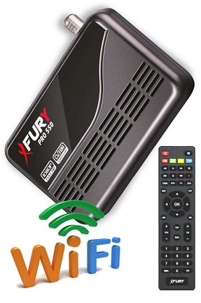 رسیور مشکی FulلیترHD FURY - کد 677247580