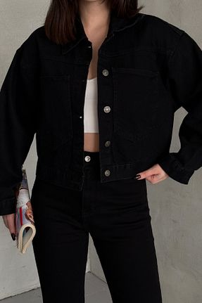 کت مشکی زنانه اورسایز XRAY JEANS - کد 897071442