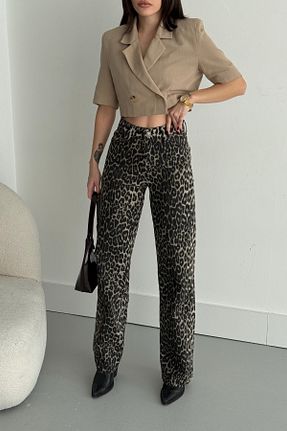 شلوار جین مشکی زنانه پاچه گشاد XRAY JEANS - کد 897084115