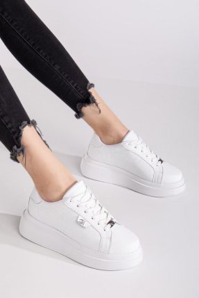 کفش اسنیکر سفید زنانه SUİNS SHOES - کد 897077980