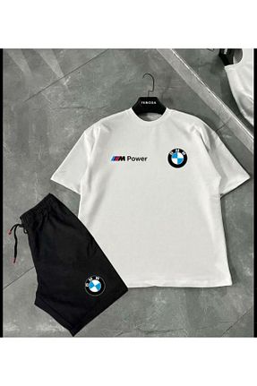 ست بالاتنه و پائین تنه سفید مردانه بافت YOHO SPORT - کد 897123855