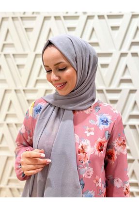 شال طوسی زنانه پلی استر Armine - کد 764582091
