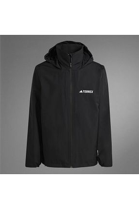بادگیر و بارانی اسپرت مشکی مردانه پلی اورتان adidas - کد 892790971