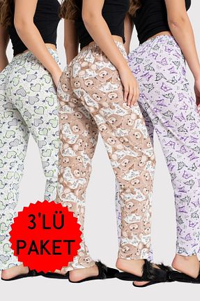 پائین تنه راحتی رنگی زنانه پنبه - الاستین DONEX - کد 897011815