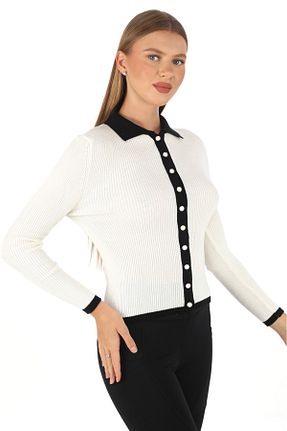 رویه سفید زنانه پنبه ای Butik - کد 897127579