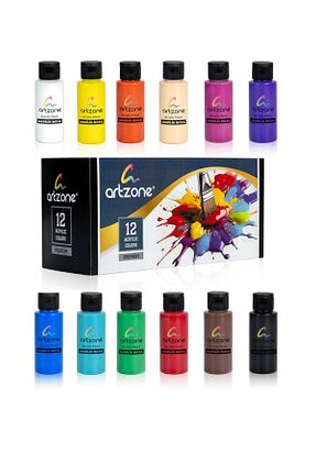 رنگ اکریلیک رنگی Artzone - کد 897163015