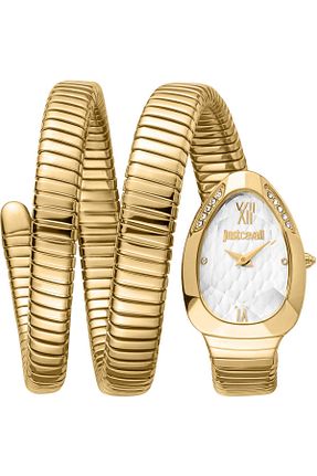 ساعت مچی طلائی زنانه 20-25 میلی متر Just Cavalli - کد 449885047