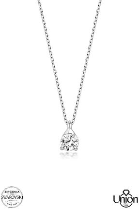 گردنبند نقره زنانه 925 عیار Swarovski - کد 770244601