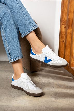 کفش اسنیکر رنگی زنانه بند دار SHOESTEP - کد 897232574