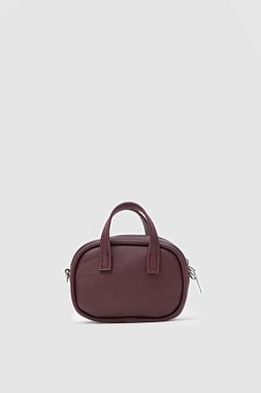 کیف پول زرشکی زنانه چرم مصنوعی Shule Bags - کد 898659542