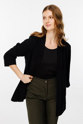 کت مشکی زنانه رگولار Mi Pret a Porter - کد 897252278