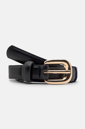 کمربند مشکی زنانه پلی اورتان Pull & Bear - کد 897256595