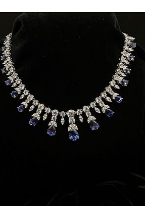گردنبند نقره زنانه 925 عیار Jewel - کد 897259987