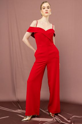 سرهمی قرمز زنانه آستین افتاده Mi Pret a Porter - کد 897255400