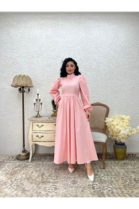 لباس حجاب صورتی زنانه کلوش KÜÇÜĞÜM BUTİK - کد 897252420