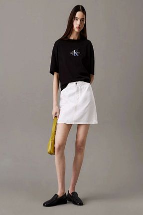 تیشرت رنگی زنانه رگولار Calvin Klein - کد 897241578