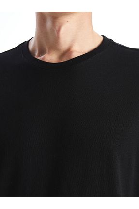 تیشرت مشکی مردانه رگولار LC Waikiki - کد 897241691