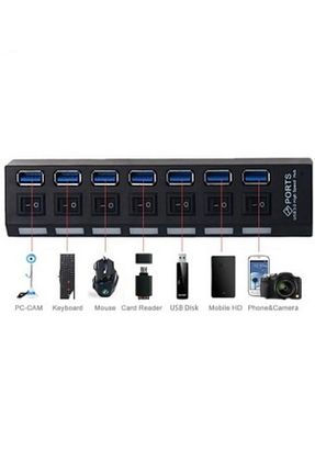 مولتی پلکسر هاب USB HOBİPİX - کد 847606112