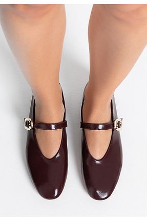 بابت زرشکی زنانه پلی اورتان Stradivarius - کد 885410337