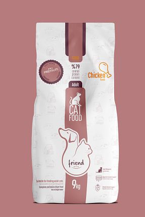 غذای خشک گربه خیر Friend Bird Dog Cat - کد 885704855