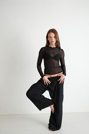 بادی مشکی زنانه یقه دوچرخه Priya Woman Couture - کد 897434331