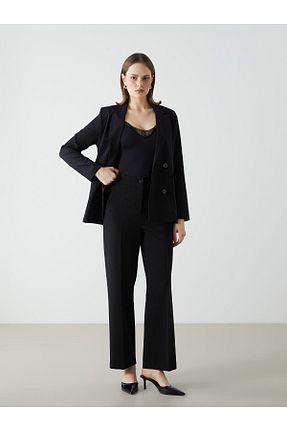 شلوار سبز زنانه الاستین LC Waikiki - کد 904127896