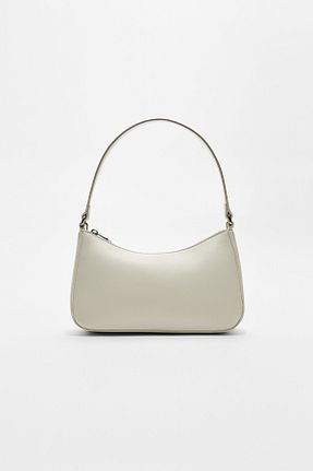کیف دوشی سفید زنانه پلی اورتان Stradivarius - کد 897421711
