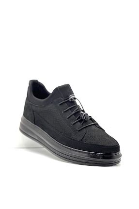 کفش کژوال مشکی مردانه چرم خالص BESS SHOES - کد 897440528