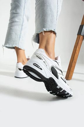 کفش اسنیکر سفید زنانه بند دار shop - کد 897449202