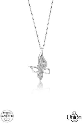 گردنبند نقره زنانه 925 عیار Swarovski - کد 770088691