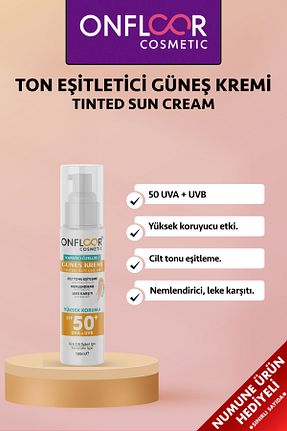 کرم ضد آفتاب صورت SPF 50 + ONFLOOR COSMETİC - کد 661150199