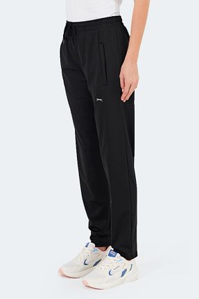 پائین تنه گرمکن اسپرت مشکی زنانه Rüzgara Dayanıklı Slazenger - کد 897476679