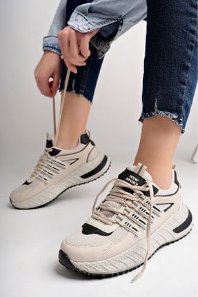 کفش اسنیکر رنگی زنانه بند دار McDark - کد 897482581