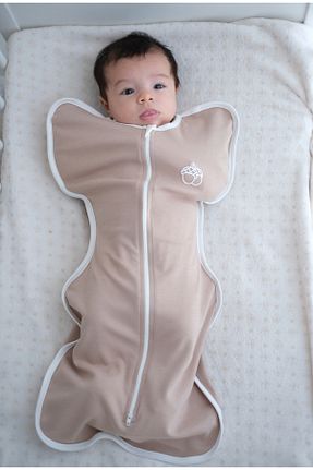 پتوی کودک و نوزاد قهوه ای پنبه ای Lorasina Baby - کد 891443989