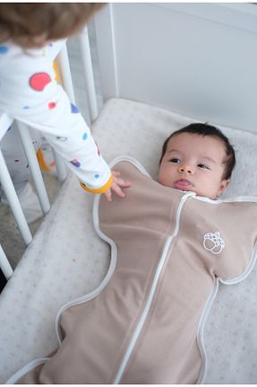 پتوی کودک و نوزاد قهوه ای پنبه ای Lorasina Baby - کد 891443989