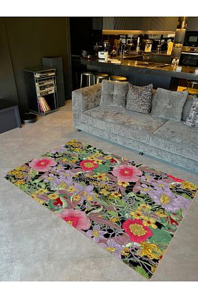 فرش رنگی قابل شستشو Rugs Modern Halı - کد 897584676