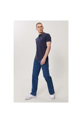 شلوار جین آبی مردانه پاچه ساده Wrangler - کد 751429527